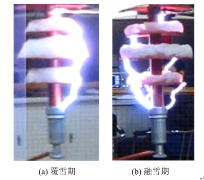 绝缘子覆雪闪络特性及其改进量子神经网络的预测模型